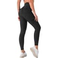 Leggingsit, mustat, 4 taskua V musta XL
