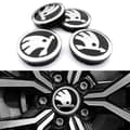 4-pack - Skoda Navkapslar / Fälgkapslar - Bil 56 mm