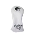 Golfklubbskydd, inklusive driverskydd, vit driver White Driver
