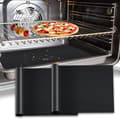 Ugnsfoder för botten av elektriska och gasugnar - Kraftig non-stick matta 2-pack 40cm x 50cm