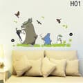 Totoro Vinyl Väggdekaler med Tecknad Animation för Dekoration