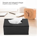 Miniatyrbillede 3 af 4: 2X Tissueboks Træ Rektangulær Tissueboks Naturlig Elegance Træ Tissueboks til