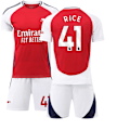 Miniatyrbillede 1 af 2: 2425 Arsenal Hjemmebanetrøje Rice Trøje 22(120-130cm)