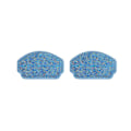 Miniatyrbillede 5 af 5: 4 stk. M0P Pads Udskiftningsmoppe til BR150 BR151 Robotstøvsuger Blue