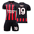 Miniatyrbild 1 av 5: 2223ACAC Milan Hemmatröja Theo Fotbollströjeset 26(140-150cm)
