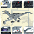 Miniatyrbild 2 av 4: Fjärrkontroll Dinosaur Dinosaur Toy Radiostyrd Robot Dinosaurie med Controller Present för barn Pojkar 3 4 5 6+ år