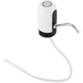 Miniatyrbild 1 av 5: Vattenflaskpump, USB-laddning Automatisk Dricksvattenpump Bärbar Elektrisk Vattendispenser Vattenflaskomkopplare För Universell 5 Gallons Flaska Black white
