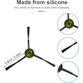 Miniatyrbilde 2 av 5: Sidebørster for Deebot T8/T9/N8/X1 Omni/X1 Turbo/T10 Omni/T10 Turbo/T20 Omni/T9+/N8+/N8 Pro/N8 Plus As Shown