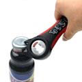 Miniatyrbilde 3 av 4: Multifunksjonell 4-i-1 Flaskeåpner Husholdningsbesparende Kraftåpner Not Specified Style 2 (Black Red)