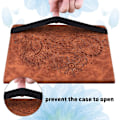 Miniatyrbilde 4 av 5: Lærnettbrettveske for Lenovo Tab M11 / Xiaoxin Pad 11 2024 Brown
