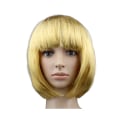 Miniatyrbild 1 av 5: Damperuk Vindtät inre mesh Justerbar Lättvikt Front Head Peruk för skönhet - Mörkblond