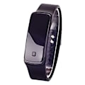 Miniatyrbillede 3 af 4: Rektangulær Sport LED Digital Ur Silikonerem Elektronisk Armbåndsur (Sort)