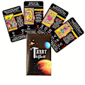 Miniatyrbilde 6 av 6: Tarotkort For Nybegynnere Med Betydning På Dem, 78 stk-Kort Tarot Læringsdekk i Lommeformat, Spådomsspill