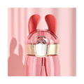 Miniatyrbild 4 av 5: 400ml/550ml vattenflaska Anti-läckage One Click Open Plast Cartoon Animal Halmflaska för skolrosa
