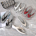Miniatyrbilde 2 av 5: Myke flip-flops med demping for kvinner, tangsandaler, slippers, ortopediske sandaler for fritid Red 37