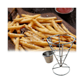 Miniatyrbild 3 av 5: 1 set Praktisk pommes frites-korg Lätt att rengöra Stor