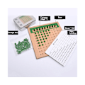 Miniatyrbild 3 av 5: Trä färgglad addition subtraktion styrelse matematik barn undervisningshjälpmedel - division