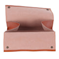 Miniatyrbild 3 av 6: PU Läder Originalitet Tissue Box Skrivbords Tissuehållare för Sovrum Vardagsrum Orange