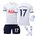 Pikkukuva 1 / 2: 2023-24 Tottenham Hotspur Romero jalkapallopuku sukkineen + suojavarusteet