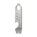 Miniatyrbillede 2 af 4: TC4 Titanium Alloy Brækjern Flaskeåbner Gradueret Skala Nøgle Udendørs Værktøj Multifunktionelt Campingudstyr As Shown