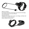Miniatyrbild 6 av 8: Laddare USB Laddningskabel sladd för Garmin Descent G1 Mk1 Mk2 Mk2i Mk2S Smartwatch