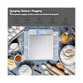 Miniatyrbild 4 av 5: Digital köksvåg med USB laddning, digital våg 0,1g / 3 kg, elektronisk finvåg, PSC / tarafunktion / LCD-display, 6 enheter konvertering