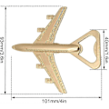 Miniatyrbild 3 av 5: Ölflasköppnare Flygplansflasköppnare - Kreativ flasköppnare med vacker förpackning, kan användas för fester, firanden, barer, samlarobjekt