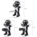 Miniatyrbild 5 av 5: Svart Cool Man Flasköppnare, Uppgraderad Vinflasköppnare Happy Man Vinflaskpropp Dryckesflaska Mjuk Träpropp Rolig Servitör Mjuk Träpro