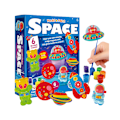 Miniatyrbild 2 av 5: Målad set handmålad graffitiform plast kosmiskt mönster gipsmålning form för student