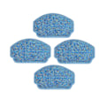 Miniatyrbillede 1 af 5: 4 stk. M0P Pads Udskiftningsmoppe til BR150 BR151 Robotstøvsuger Blue