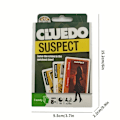 Miniatyrbild 6 av 6: Nyaste Cluedo Kortspel Klassiskt Mysterie Spel Underhållning Multiplayer Interaktiva Kort Brädspel Kort