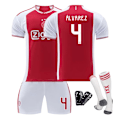 Miniatyrbild 1 av 5: 23-24 Ajax hemmatröja nr 10 Tadic fotbollströja - set - nr 4 + strumpor + benskydd 22(120-130cm)