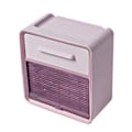 Miniatyrbilde 1 av 4: Toalettpapirrullboks Vanntett Veggmontert Toalettpapirholder Uten Hull Baderomspapirrullboks Dobbelt Lag Lilla
