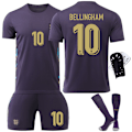 Pikkukuva 4 / 5: Englanti vieras pelipaita 2024 Bellingham pelipaita 18(100-110cm)