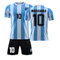 Miniatyrbild 4 av 5: Maradona tröja nummer 10 Argentina 1986 minnesupplaga set 28(150-160cm)