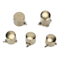 Miniatyrbild 5 av 6: Full Game Controller Button Set Electroplating Replacement Handles Accessories for Xbox Series XGold
