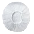 Miniatyrbilde 1 av 5: 1 stk. Vanntett dusjhette for husholdningsbruk, badehette, elastisk dusjhette for hotell (hvit) White