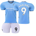 Miniatyrbild 1 av 2: 2425 Manchester City Hemmafotbollströja Haaland Tröja 26(140-150cm)