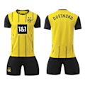 Miniatyrbild 5 av 5: 24-25 Dortmund hemmatröja nr 9 Allais 10 Sancho 11 Reus barnvuxen kostym - fotbollströja - nr 10 med strumpor 16(90-100cm)