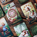 Miniatyrbillede 2 af 6: Tarot of The Witch's Garden 78 stk. Kort Manifestation og Magi Venter Dig I Heksens Have