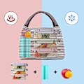Pikkukuva 2 / 5: Kannettavat lounaslaukkukassit Jäähdytetyt lounasrasiakassit Paksunnetut bento-laukut