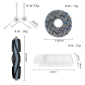 Miniatyrbild 2 av 4: För Ecovacs Deebot T10-T10 TURBO delar Hepa-filter Huvudsidoborstemopp Robotdammsugarbytestillbehör