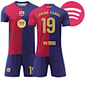 Miniatyrbild 1 av 2: 2425 Barcelona Hemma Ny Lamine Yamal Fotbollströja 18(100-110cm)