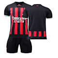 Miniatyrbild 5 av 5: 2223ACAC Milan hemmatröja Ibrahimovic fotbollströja set XXL(185-190cm)