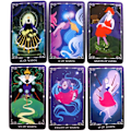 Pikkukuva 4 / 6: Villains Tarot -pakka 78 korttia, korkealaatuinen ennustuspeli, lautapeli, viihdepeli, okkultistinen korttipeli