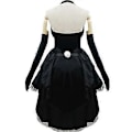 Miniatyrbild 3 av 3: 3 st Kvinnor Kanin Tuxedo Klänning Handskar Hårband Halloween Cosplay Kostym Set black M