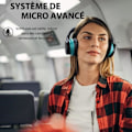 Miniatyrbilde 3 av 4: COWIN E7 BASIC B Azure Blue Aktive Støyreduserende Hodetelefoner Bluetooth Hodetelefoner Trådløse Hodetelefoner