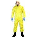 Miniatyrbillede 2 af 5: Breaking Bad DIY Walter White Toksisk Dragt Voksen Cosplay Halloween Jumpsuit Tøj TV Kostume Gas mask 160