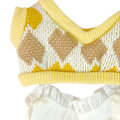 Miniatyrbild 3 av 5: 2x 20cm Dockkläder Set Bekväma Mjuka för Flickor Dockor Hänge Docka Dockor Rosa röd Yellow For 20cm Dolls