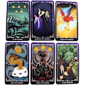 Pikkukuva 3 / 6: Villains Tarot -pakka 78 korttia, korkealaatuinen ennustuspeli, lautapeli, viihdepeli, okkultistinen korttipeli